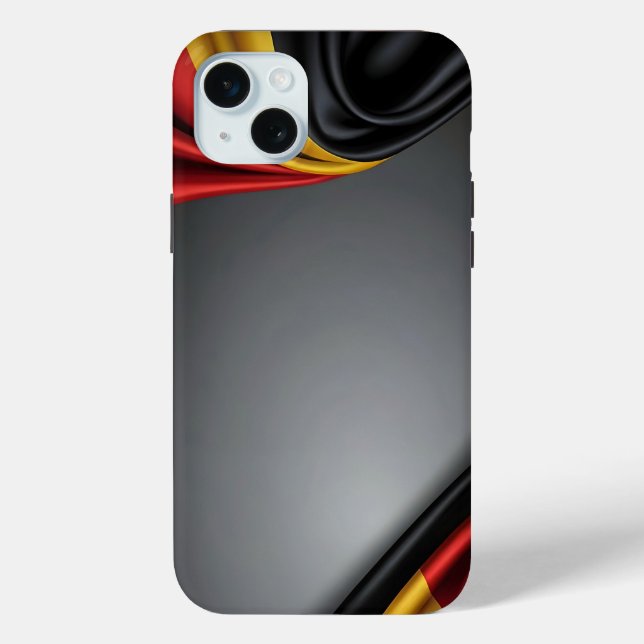 Germany flag silk texture Case-Mate iPhone case (Back)
