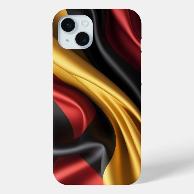 Germany flag silk texture  Case-Mate iPhone case (Back)