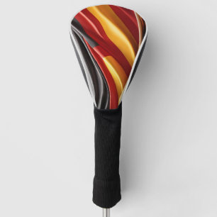 Germany flag silk texture golf head cover
