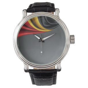 Germany flag silk texture watch