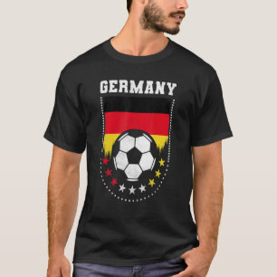 Germany Flag Soccer Fan T-Shirt