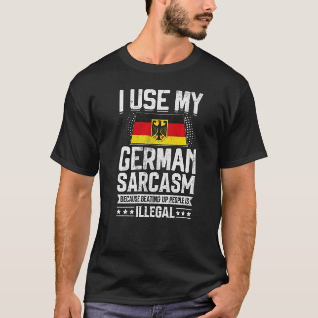 Germany Flag Souvenirs For Germans Men & Women T-Shirt (Front)