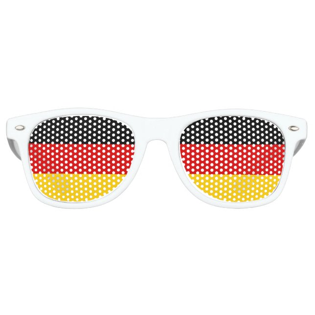 Germany Flag Sunglasses (Front)