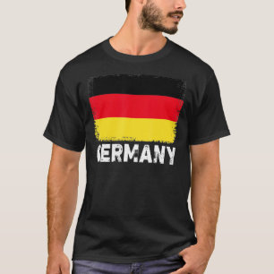 Germany Flag Support German People Women Men T-Shirt
