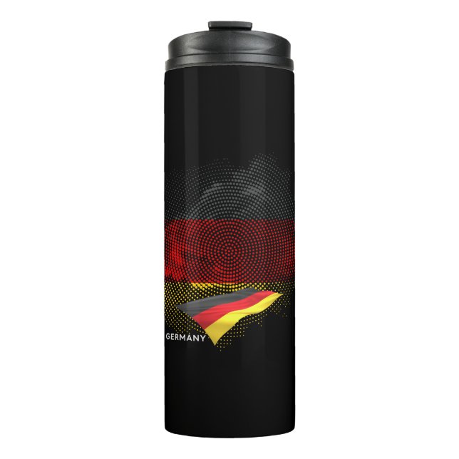Germany flag thermal tumbler (Front)