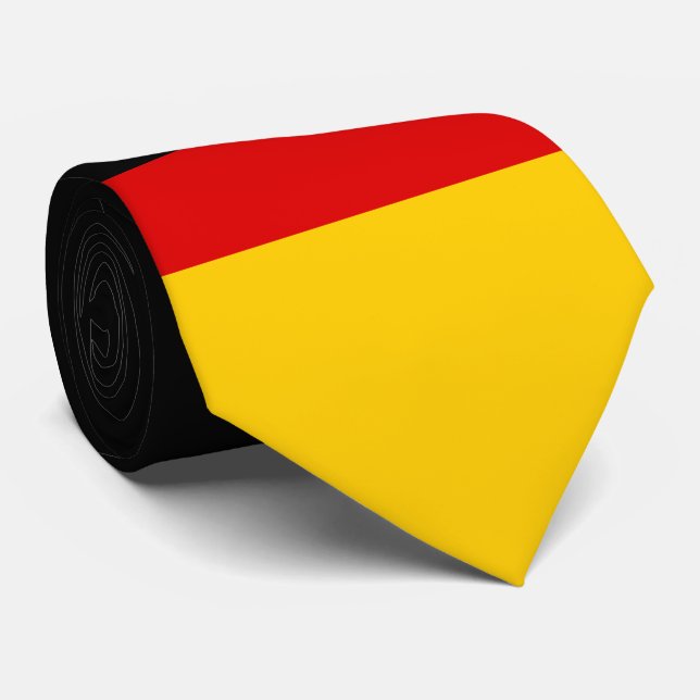 Germany Flag Tie (Rolled)
