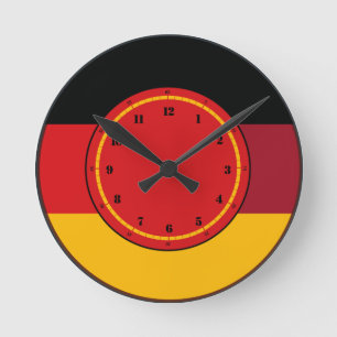Germany Flag Wall Clock