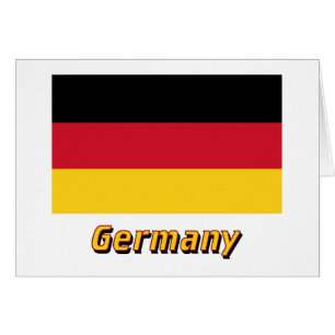 Germany Flag with Name