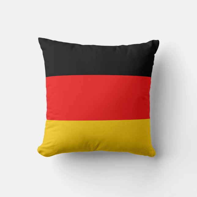 Germany Flag x Flag Pillow (Front)