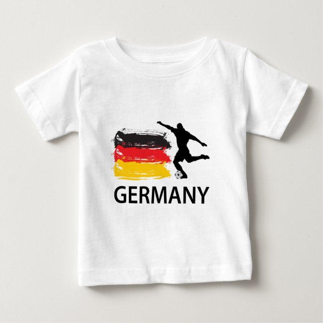 Germany Football Baby T-Shirt (Front)