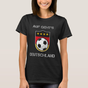 Germany Footbyll Soccer Team Deutschland National T-Shirt