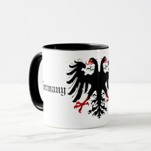 Germany forever/German empire flag double eagle Co Mug