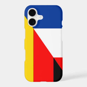 germany france flag country half symbol