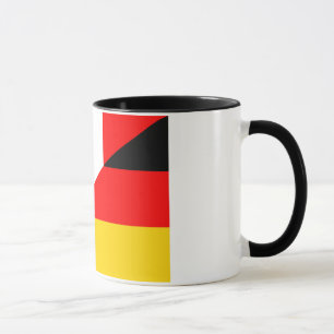 germany france flag country half symbol mug