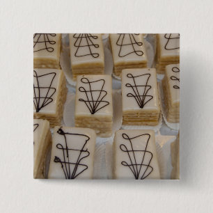 Germany, Franconia, Wertheim. Local bakery 15 Cm Square Badge