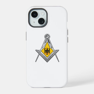 Germany freemasonry sign iPhone 15 case