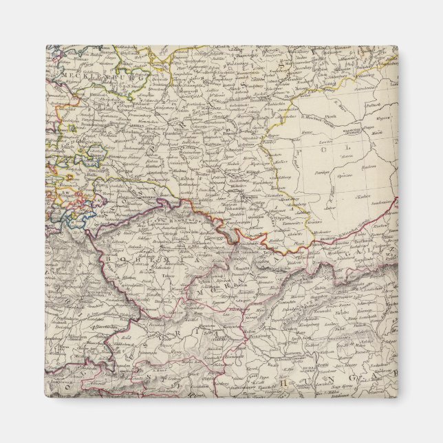 Germany general map magnet (Front)