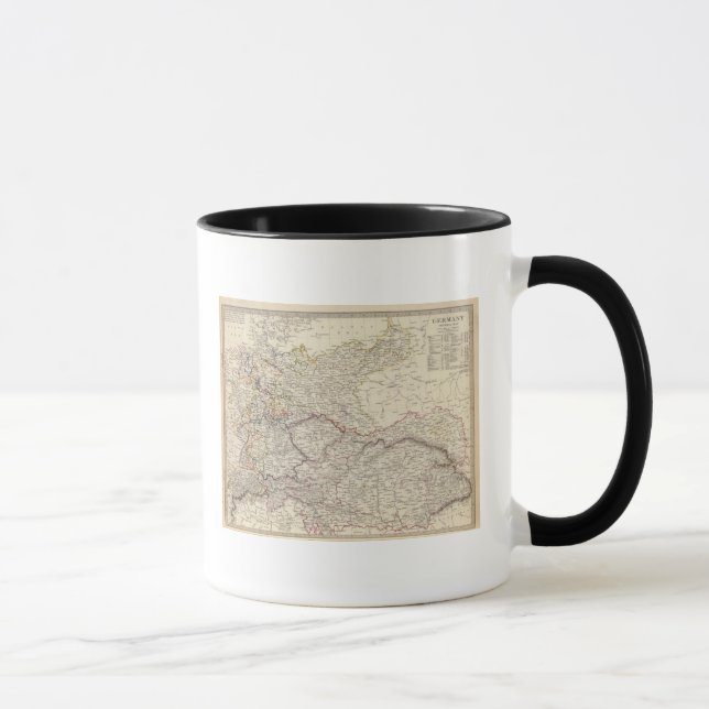 Germany general map mug (Right)