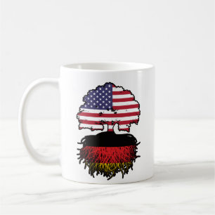 Germany German American USA United States America Coffee Mug