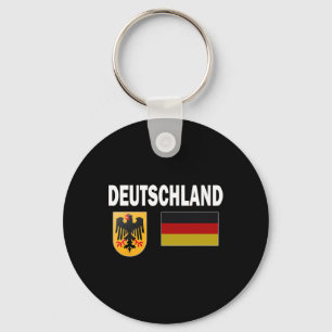 Germany German Flag Deutschland Love Gift Key Ring