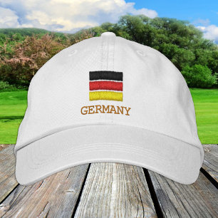 Germany & German Flag fashion / Patriots Embroidered Hat