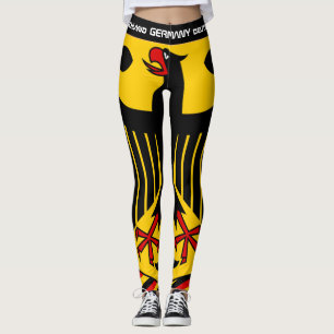 Germany & German Flag fashion, travel/sport fan Leggings