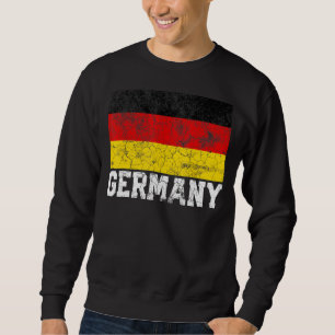 Germany German Flag Pride Roots Country Family Nat Sweatshirt