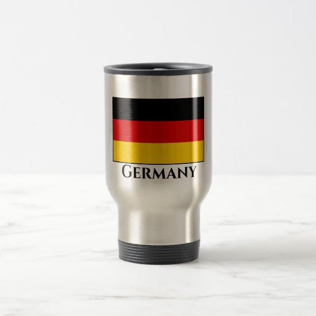 Germany (German) Flag Travel Mug (Center)