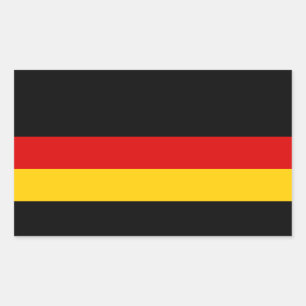 Germany – German National Flag Rectangular Sticker