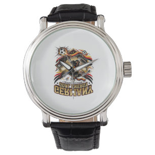 Germany Goal Energy Skeleton Striker Nations Bold Watch