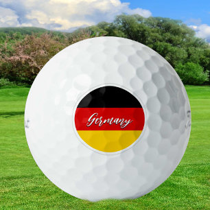 Germany Golf Balls, German Flag Golfers / Patriots Balls