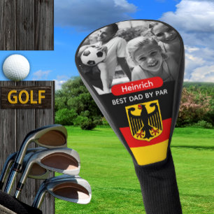 Germany Golf, Best Dad, German Flag, Photo Golf Head Cover