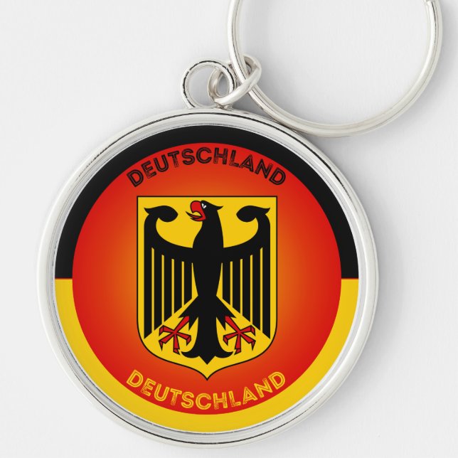 Germany Heritage Emblem Key Ring (Front)