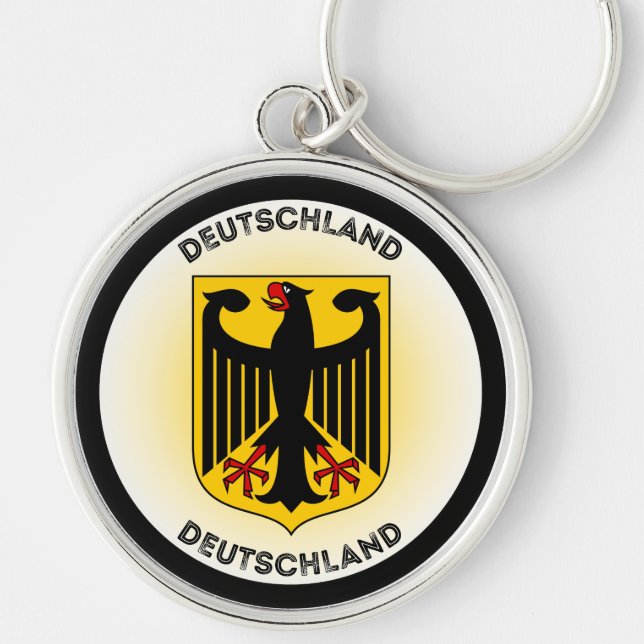 Germany Heritage Emblem Key Ring (Front)