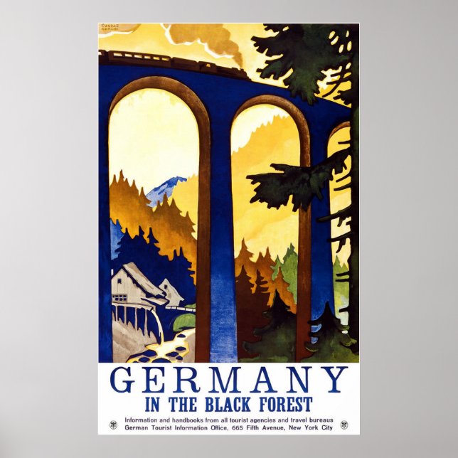 Germany In The Black Forest Poster (Front)