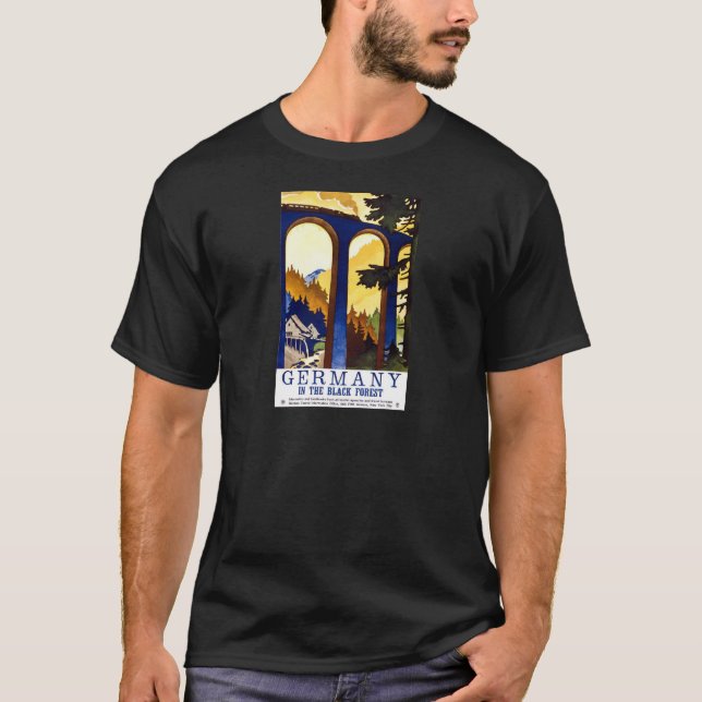 Germany In The Black Forest T-Shirt (Front)