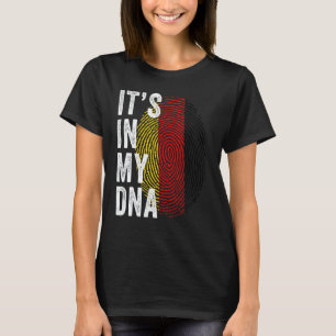 Germany It's In My DNA Cute German Fingerprint Ger T-Shirt