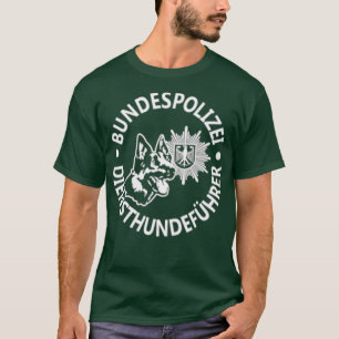 Germany K9 Police Bundespolizei T-Shirt