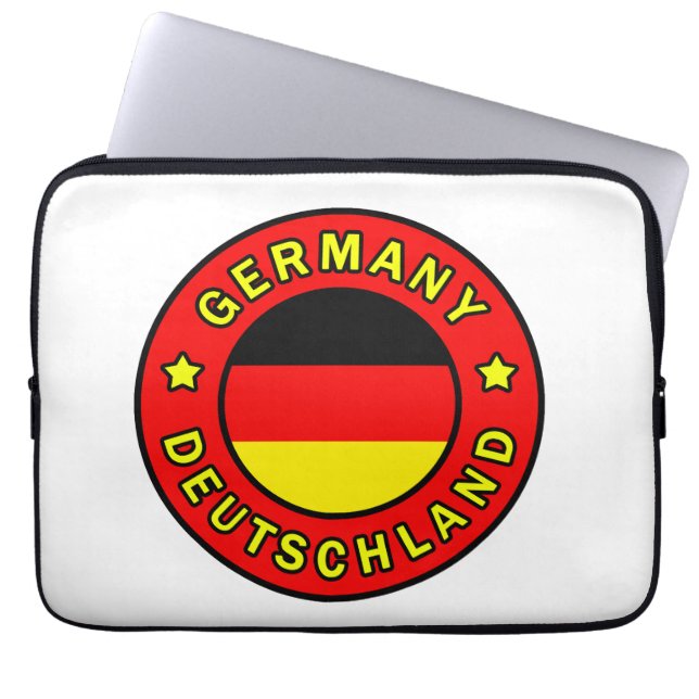 Germany Laptop Sleeve (Front)