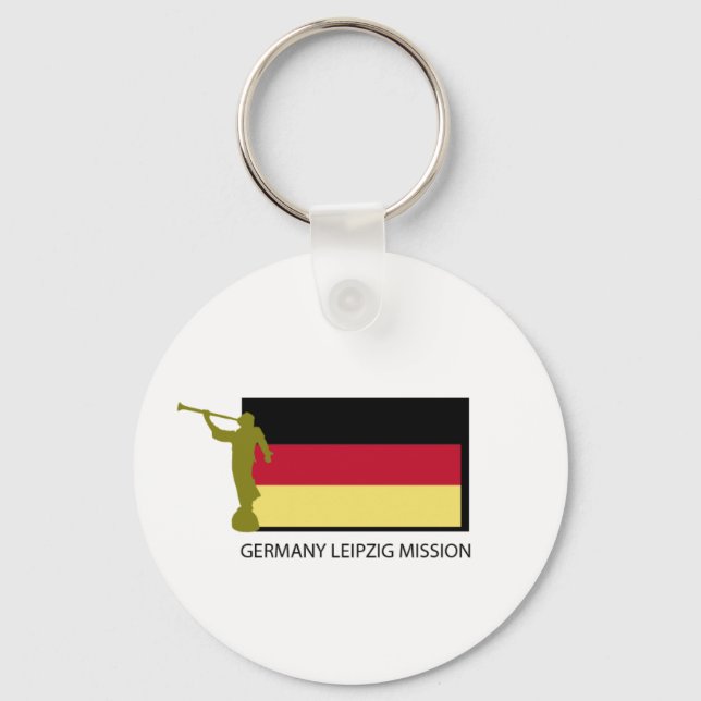 GERMANY LEIPZIG MISSION LDS CTR KEY RING (Front)