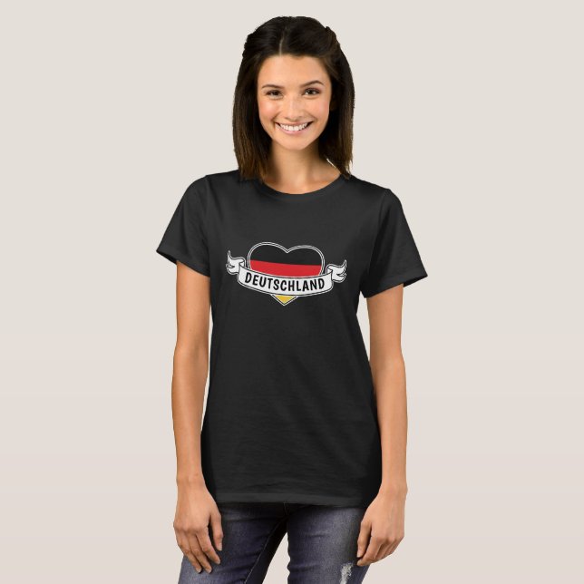 Germany Love custom text shirts & jackets (Front Full)