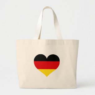 Germany Love Large Tote Bag