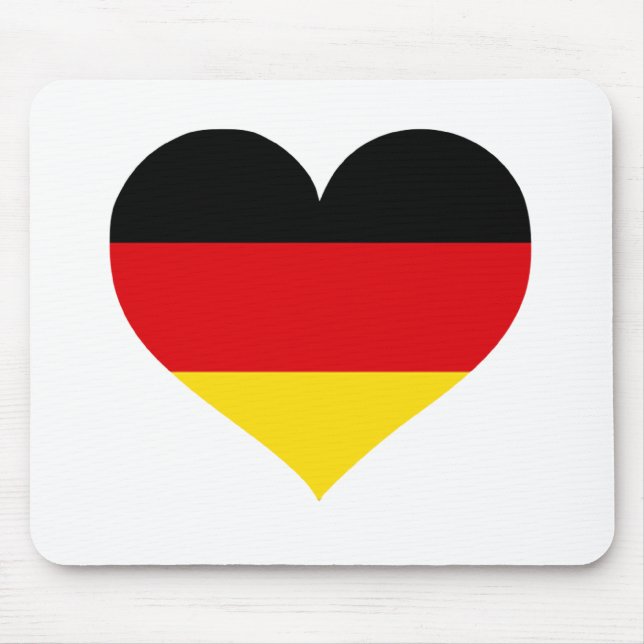 Germany Love Mouse Pad (Front)