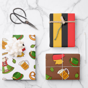 Germany Love Wrapping Paper Set