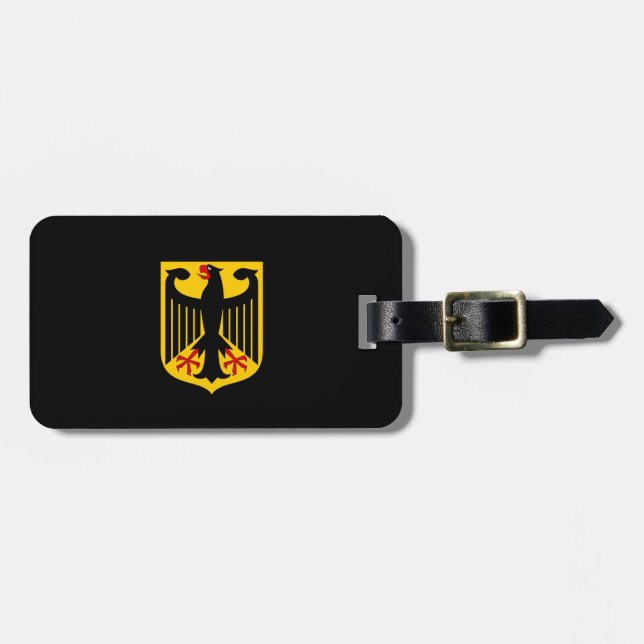 Germany Luggage Tag (Front Horizontal)
