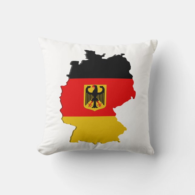 Germany map cushion (Front)