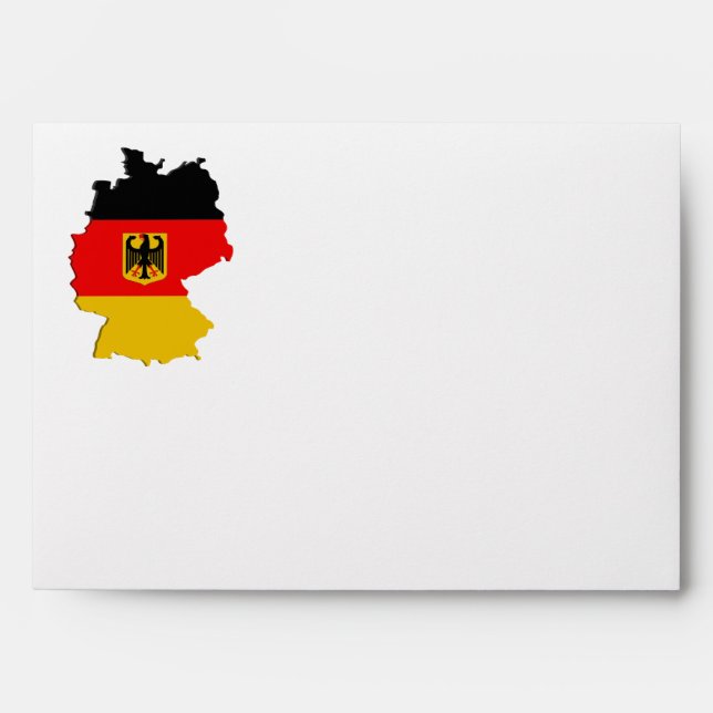Germany map envelope (Front)
