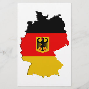 Germany map flyer
