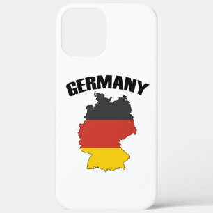 Germany Map - German Flag - Deutschland Travel iPhone 12 Pro Max Case