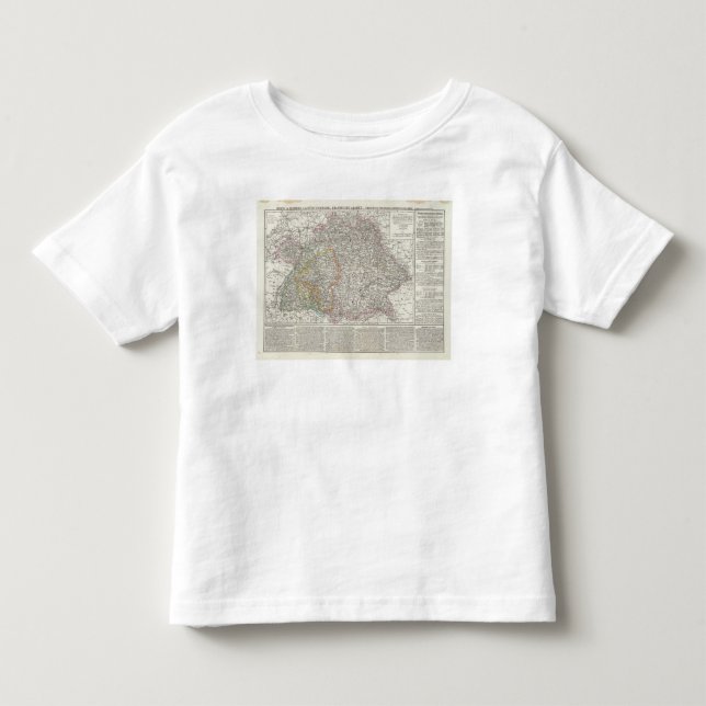 Germany Map Toddler T-Shirt (Front)